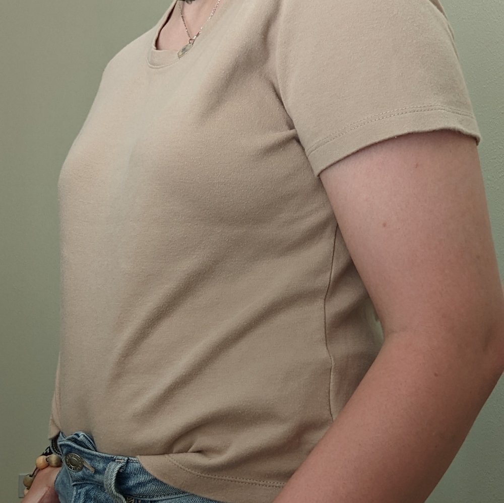 Tan short sleeve